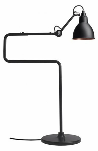 317 Asztali Lámpa Black/Black/Copper - Lampe Gras
