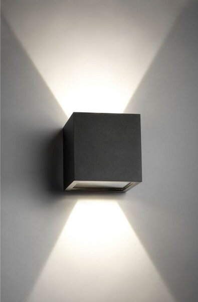 Kültéri Lámpa LIGHT-POINT, dimmable, Fekete, Terasz, Alumínium