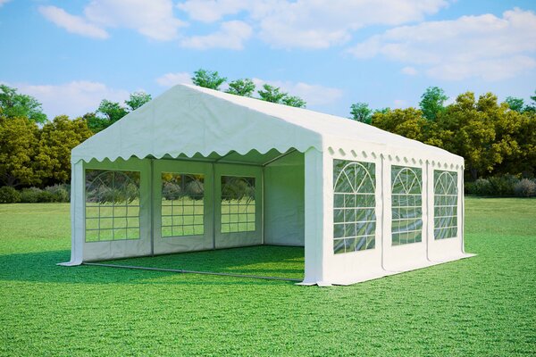 Party sátor 5x6 m PRÉMIUM - tűzálló szín fehér