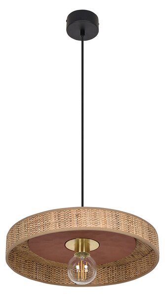Függőlámpa MARKET SET, Portinatx, dimmable, Barna / Rozsdabarna, Nappali, Kerámia, Dizájn