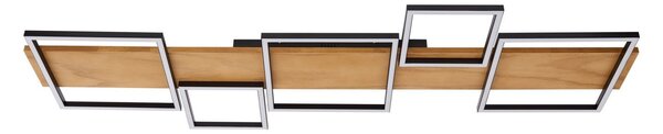 Mennyezeti Lámpa Lindby, Galad, dimmable, Fa, Étkező, Fa, Modern