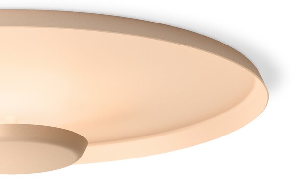 Fali Lámpa Vibia, Top, dimmable, Rózsaszín / Rosé, Nappali, Fém, Modern
