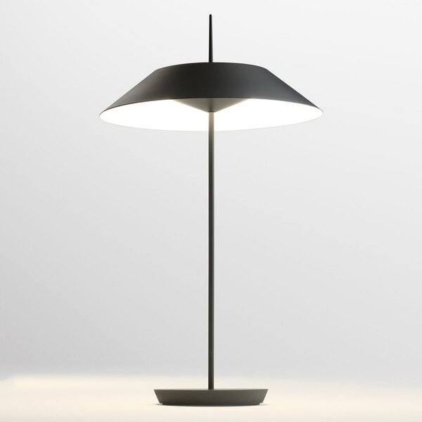 Asztali lámpa Vibia, Mayfair, dimmable, Fekete, Folyosó, Fém, Dizájn