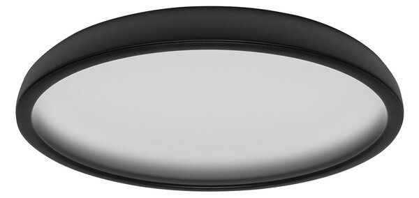 Mennyezeti Lámpa Stilnovo, Reflexio, dimmable, Fekete, Folyosó, Fém, Modern