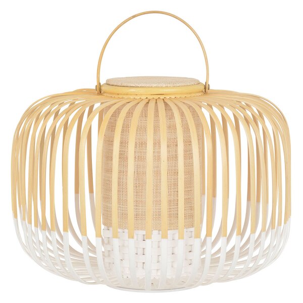Kültéri Lámpa Forestier, Take A Way S, dimmable, Fehér, Terasz, Bambusz, Dizájn