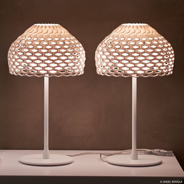 Asztali lámpa FLOS, Tatou T, dimmable, Fehér, Nappali, Fém, Dizájn