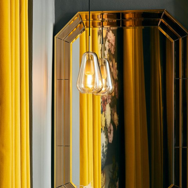 Függőlámpa Nuura Aps, Anoli 1, dimmable, Arany / Sárgaréz, Nappali, Üveg, Dizájn