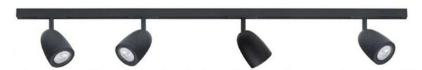 Designline Bell Kit 4 Mennyezeti Lámpa 2m Fekete - Antidark