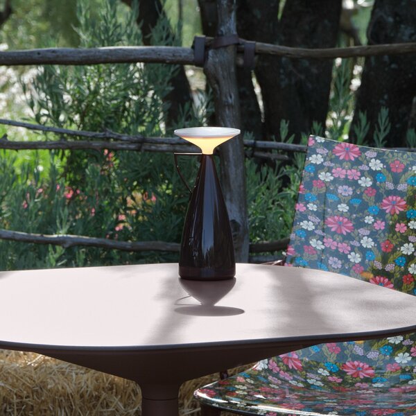 Asztali lámpa Kartell, Camomille, dimmable, Piros, Nappali, Műanyag, Dizájn