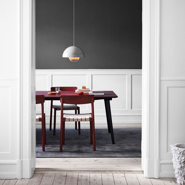 Függőlámpa &Tradition, dimmable, Szürke, Nappali, Fém, Dizájn