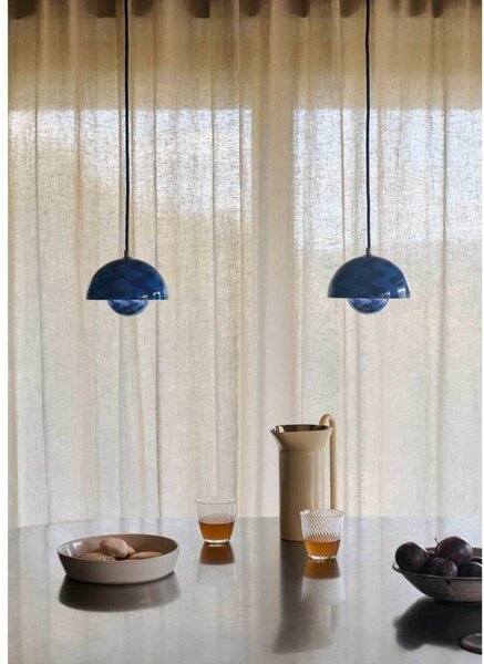 Függőlámpa &Tradition, Flowerpot VP10, dimmable, Kék, Nappali, Fém, Dizájn