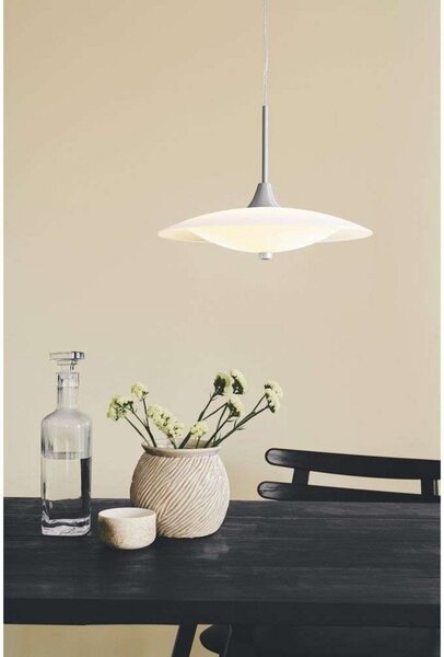 Baroni Függőlámpa Ø46 Black/Opal - Halo Design