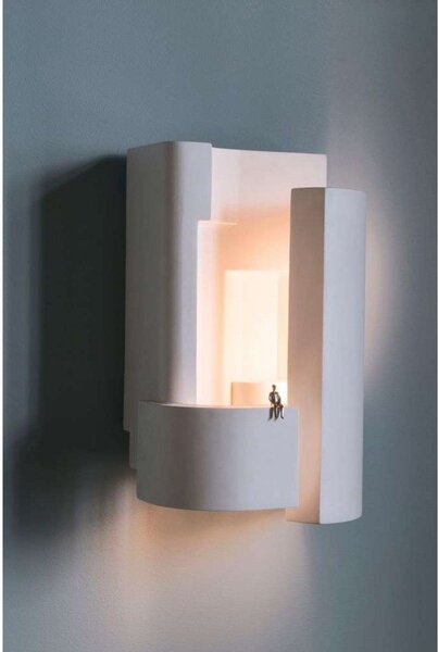 Fali Lámpa DCW, dimmable, Fehér, Hálószoba, Műanyag