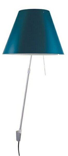 Fali Lámpa Luceplan, dimmable, Kék, Nappali, Alumínium