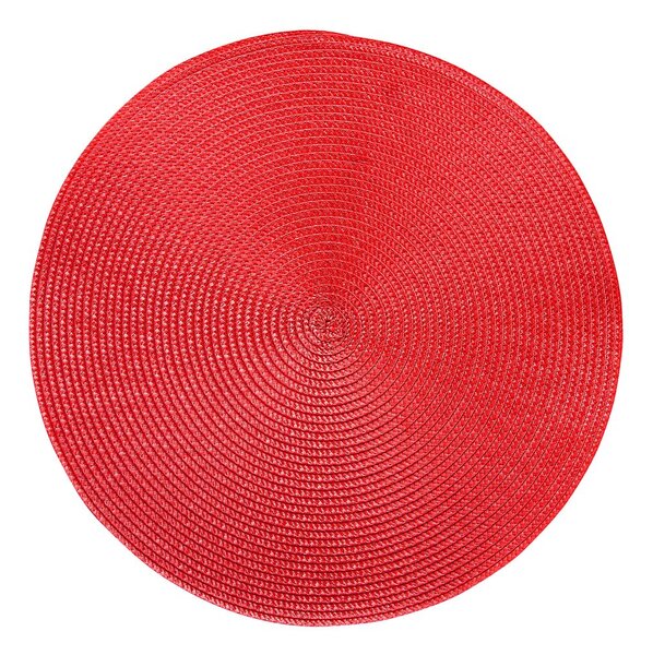 AMBIENTE étkezési alátét Ø38cm, piros