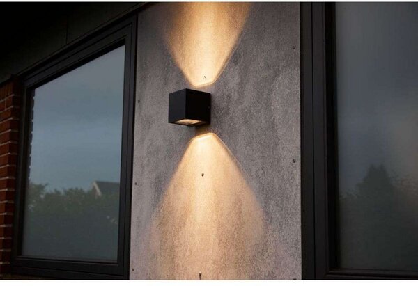 Fali Lámpa LOOM DESIGN, dimmable, Barna / Rozsdabarna, Terasz, Alumínium