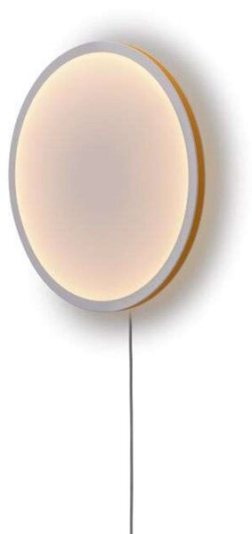 Fali Lámpa Muuto, dimmable, Fehér, Nappali, Alumínium