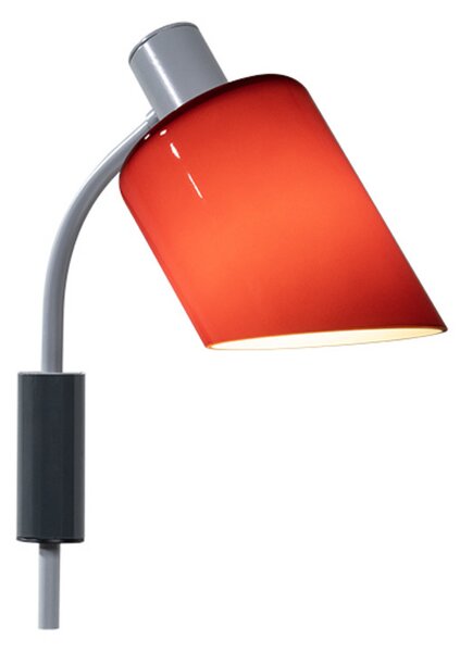 Fali Lámpa Nemo Lighting, Piros, Nappali, Fém