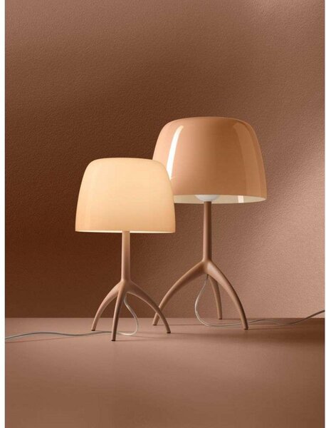 Asztali lámpa Foscarini, dimmable, Rózsaszín / Rosé, Nappali, Alumínium