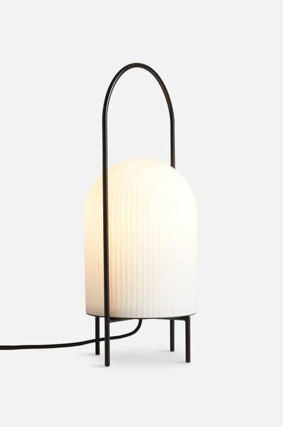 Asztali lámpa Woud, Fehér, Nappali, Üveg