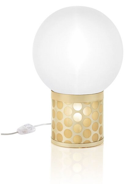 Asztali lámpa Slamp, Arany / Sárgaréz, Nappali, Műanyag