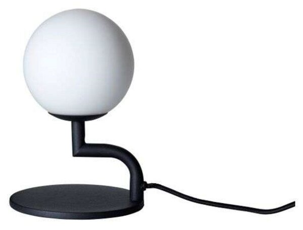 Asztali lámpa Pholc, dimmable, Fekete, Nappali, Fém