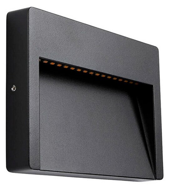 Hyperion 7,5W Kültéri Fali Lámpa Black - Ares