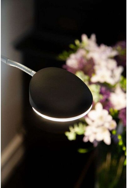 Állólámpa Halo Design, dimmable, Fekete, Nappali, Fém
