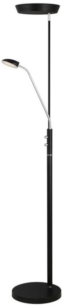 Állólámpa Halo Design, dimmable, Fekete, Nappali, Fém