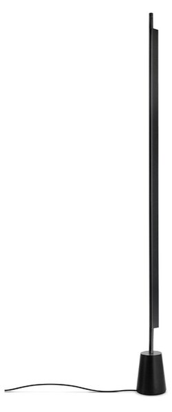 Állólámpa Luceplan, dimmable, Fekete, Nappali, Alumínium