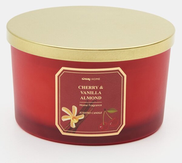 Sinsay - Gyertya Cherry & Vanilla Almond - mályva