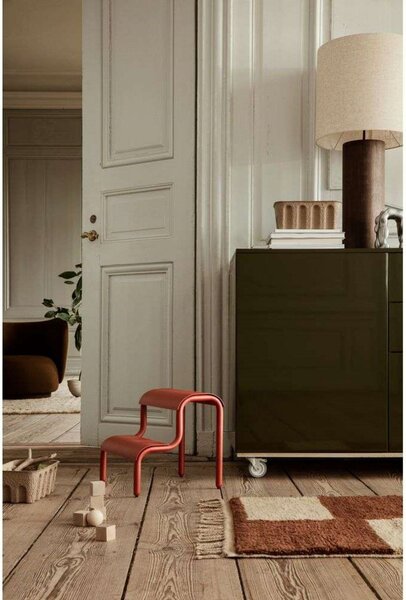 Állólámpa ferm LIVING, Bézs, Nappali, Fa, Vintage