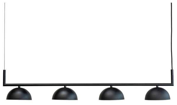 Függőlámpa Dyberg Larsen, Stockholm, dimmable, Fekete, Konyha, Fém, Skandináv