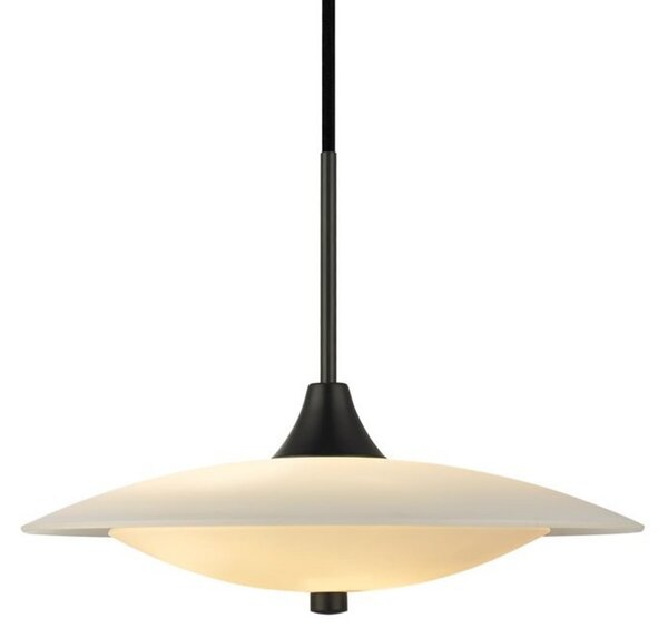 Baroni Függőlámpa Ø40 Black/Opal - Halo Design