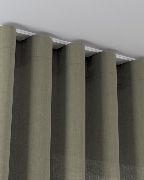 Sötétítő wave hullámszalagos termék színe zöld szövet fonott