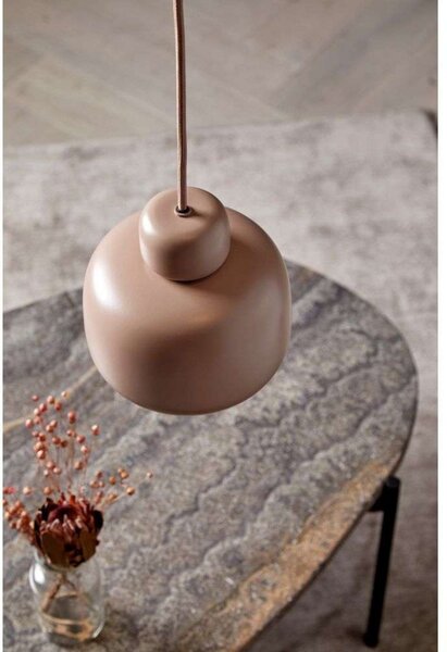 Függőlámpa Woud, Stone, dimmable, Szürke, Konyha, Fém, Dizájn