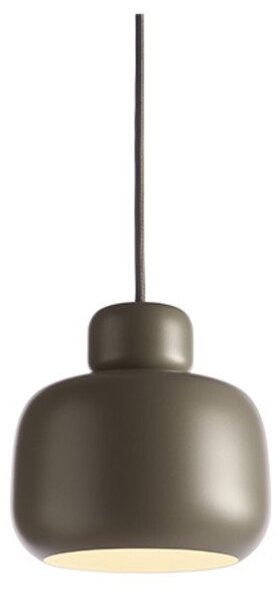 Függőlámpa Woud, Stone, dimmable, Szürke, Konyha, Fém, Dizájn