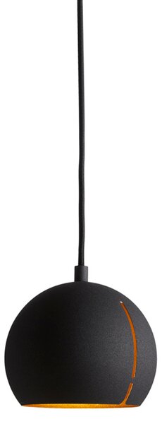 Gap Függőlámpa Round Black/Brass - Woud