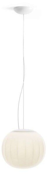 Függőlámpa Luceplan, dimmable, Fehér, Nappali, Üveg