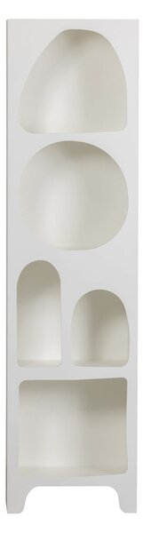 Fehér könyvespolc 48x180 cm Caz – WOOOD