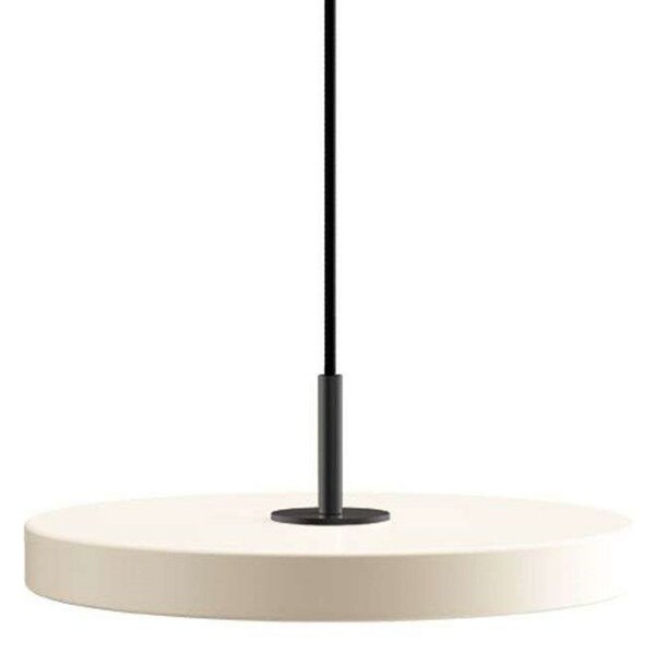 Asteria Függőlámpa Mini Pearl White/Black Top - UMAGE