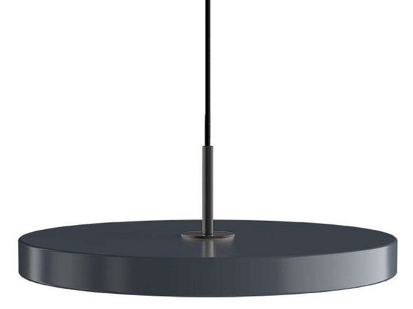 Asteria Medium LED lógó lámpa, sötét szürke, Ø 43 cm