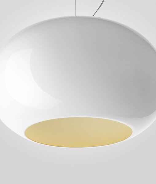 Függőlámpa Foscarini, Fehér, Étkező, Üveg