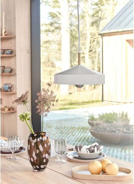 Függőlámpa OYOY Living Design, Hat Small, Kék, Nappali, Fém, Skandináv