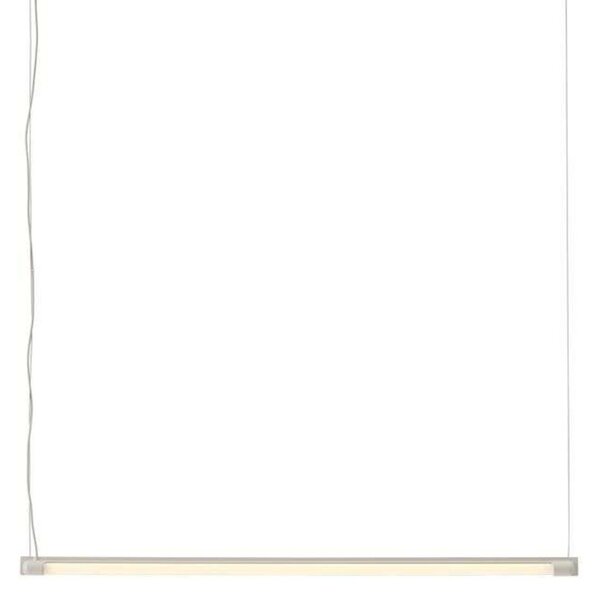 Függőlámpa Muuto, dimmable, Szürke, Étkező, Alumínium
