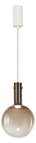 Függőlámpa LOOM DESIGN, dimmable, Barna / Rozsdabarna, Nappali, Üveg