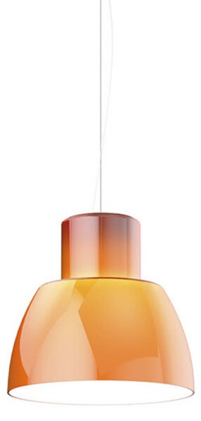 Függőlámpa Nemo Lighting, dimmable, Narancs, Nappali, Üveg