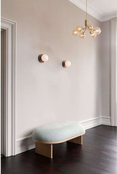 Fali Lámpa Nuura Aps, Liila 1 Medium, dimmable, Bronz / Öreg Sárgaréz, Fürdőszoba, Fém, Dizájn