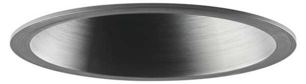 Curve II süllyesztett spotlámpa, fekete, Ø 9 cm, IP54
