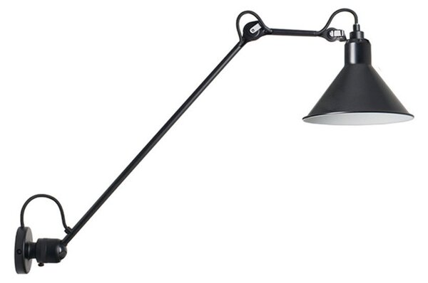 Fali Lámpa Lampe Gras, Fekete, Nappali, Fém